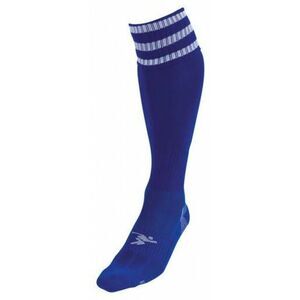 Precision Unisex Adult 3 Stripe Pro Soccer Socks / Navy/White